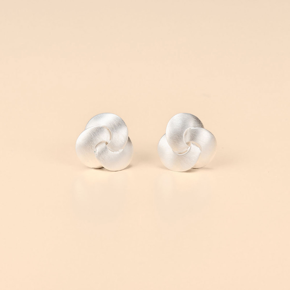 AURONOS Silverline PURE Ohrstecker aus 925 Silber