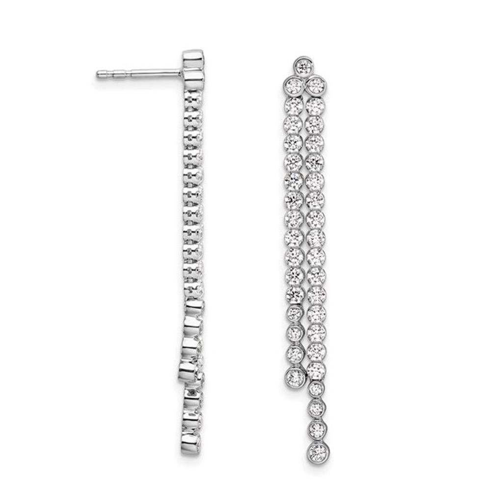 AURONOS Lab Diamonds Ohrstecker 14K Weissgold 1.6ct. VS F