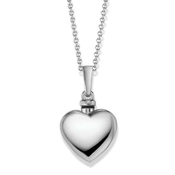 Collier Pfalzer Herz Memoria en argent 925, 45 cm