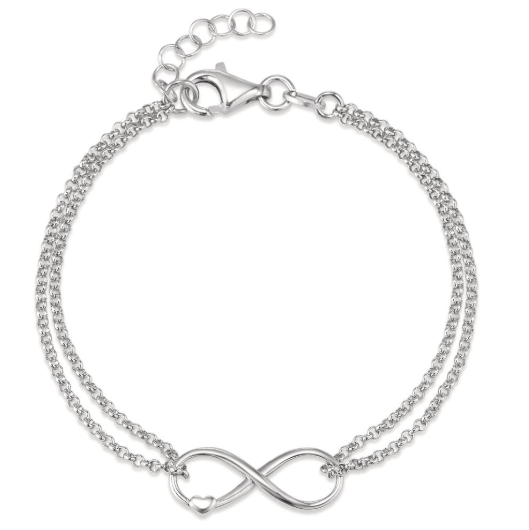 Armband Infinity Silber