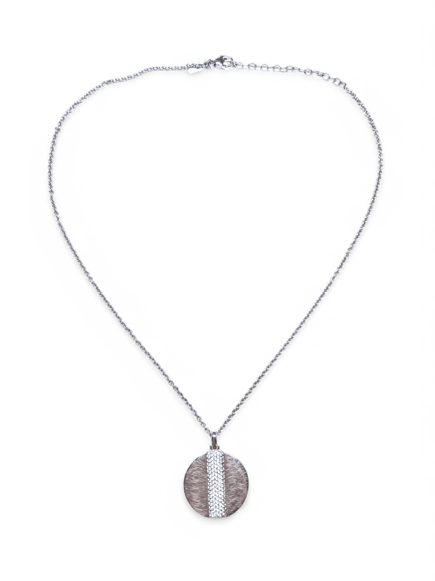 Collier Silber mit Zirkonia