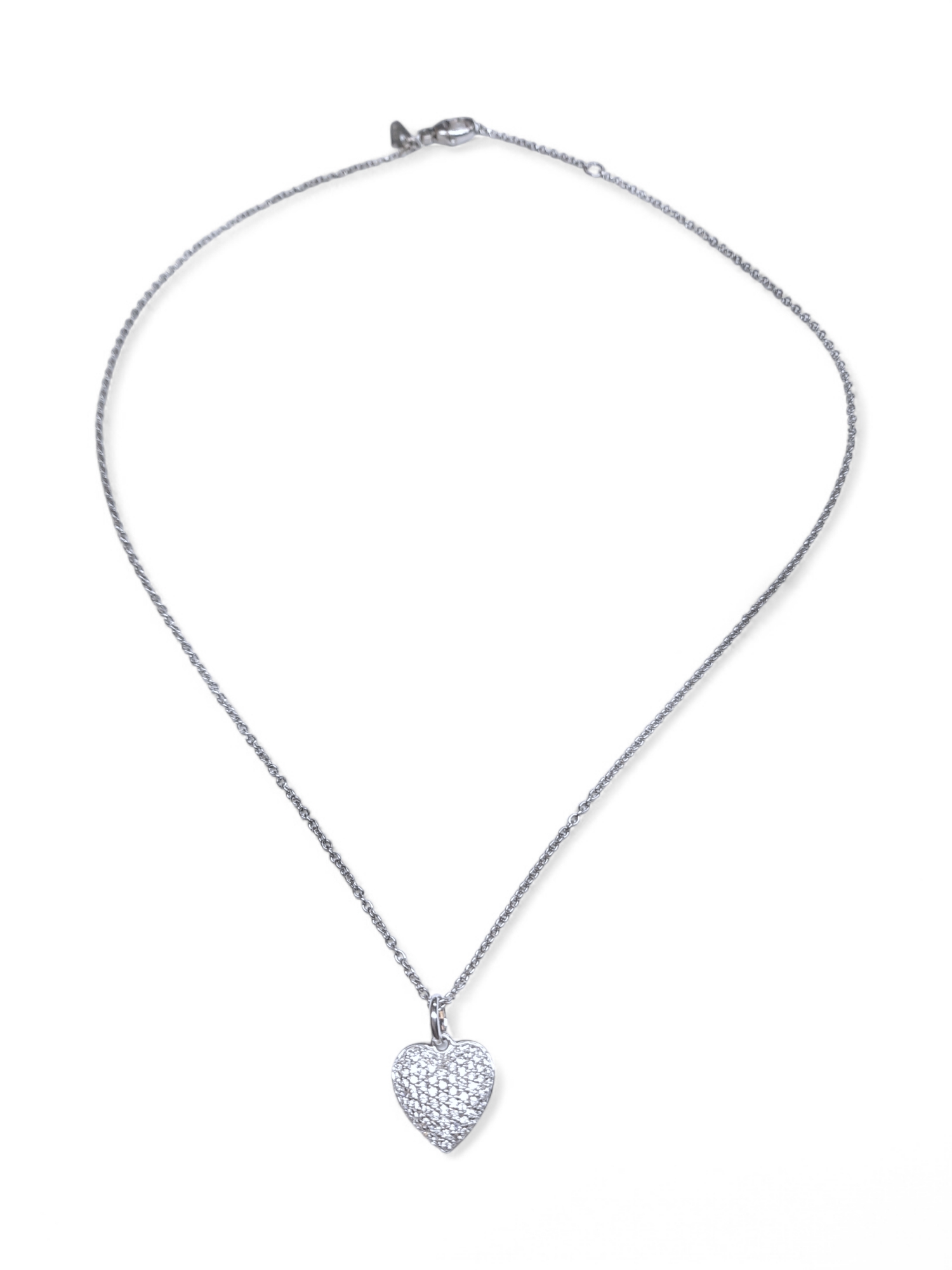 Collier Silber mit Zirkonia