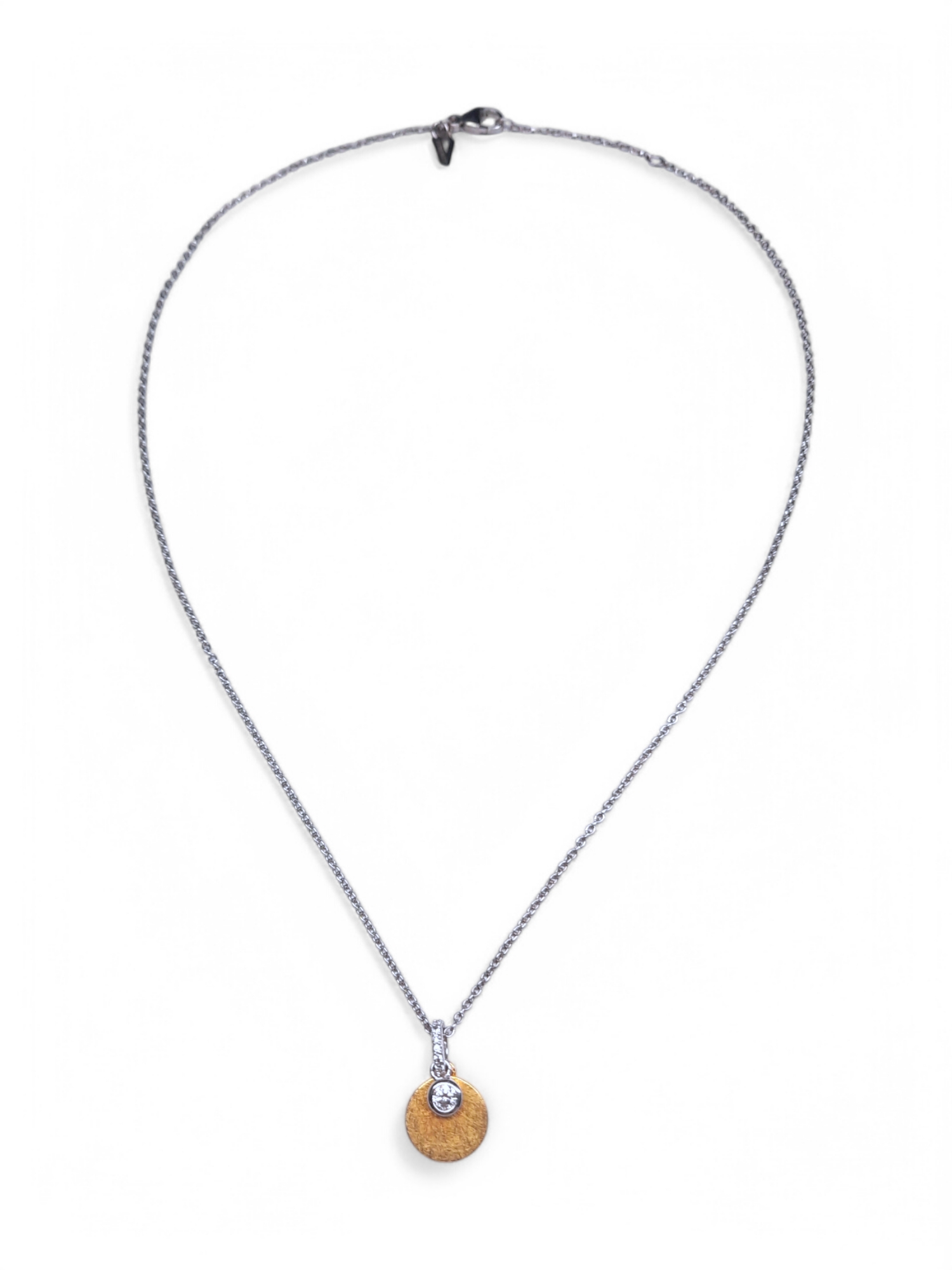 Collier Silber mit Zirkonia