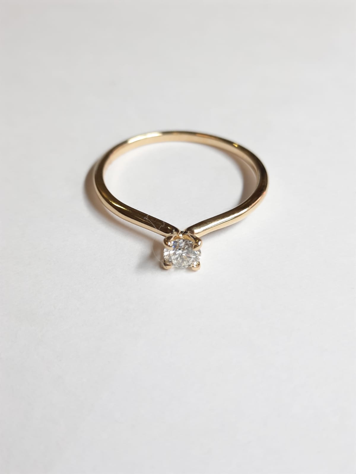 Ring Solitair mit Brillant