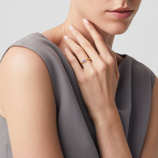 Ring Loop Glicine klein von Giovanni Raspini