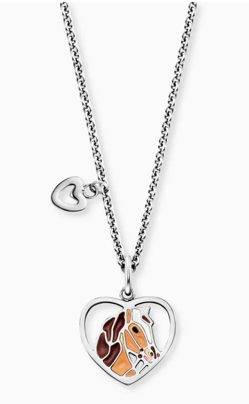 Engelsrufer Collier Pferd aus Edelstahl 42cm