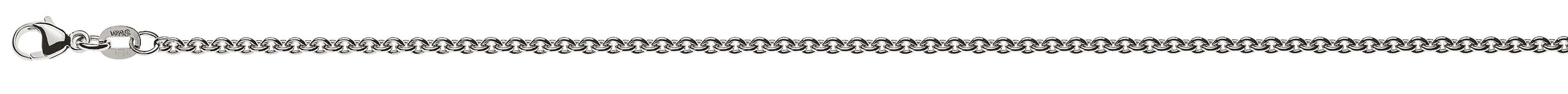 Dünne Belcher-Kette Vintage-Stil Rolo-Glieder Halskette 1.5mm